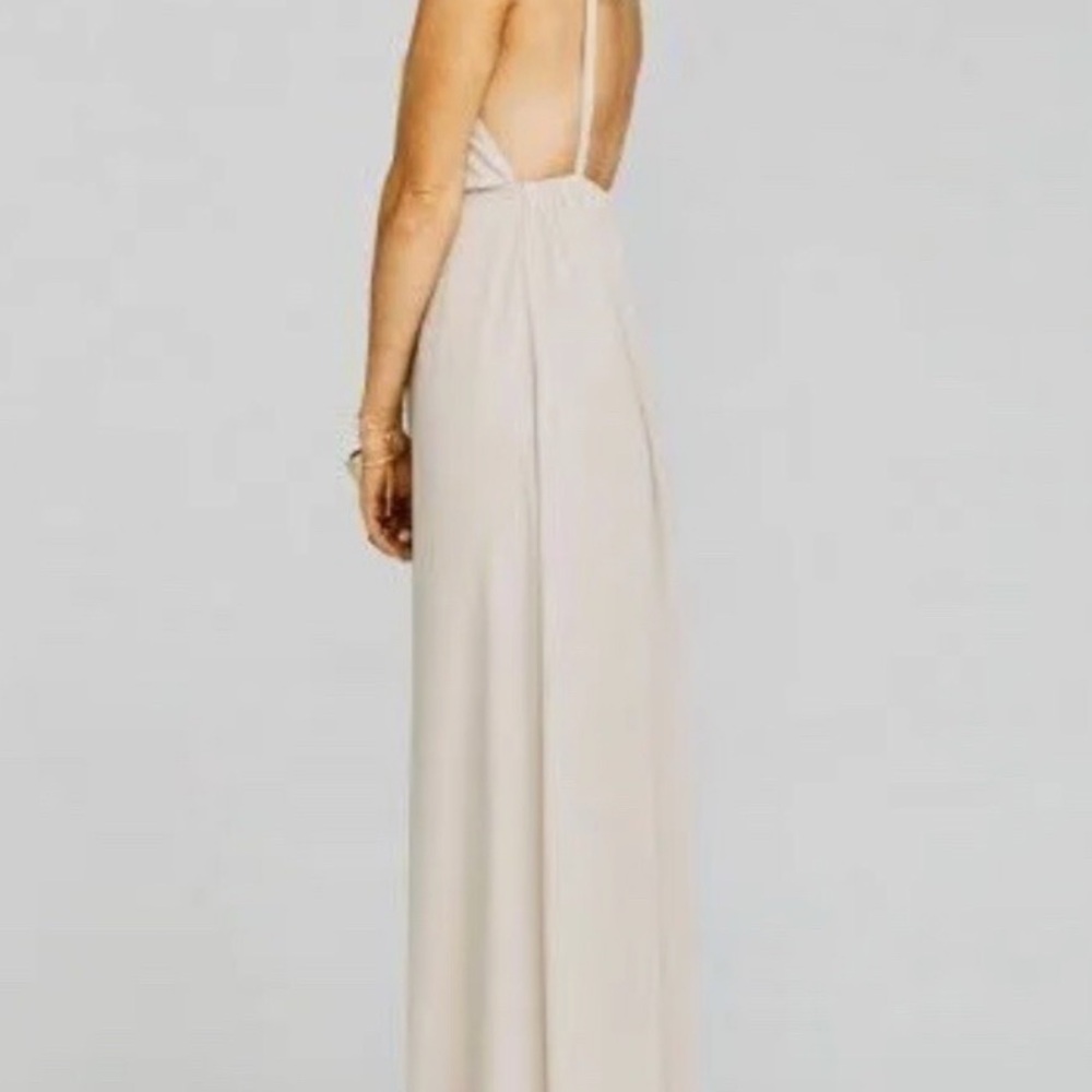 Show Me Your MuMu Soft Cream Maxi Dress - Picture 2 of 6